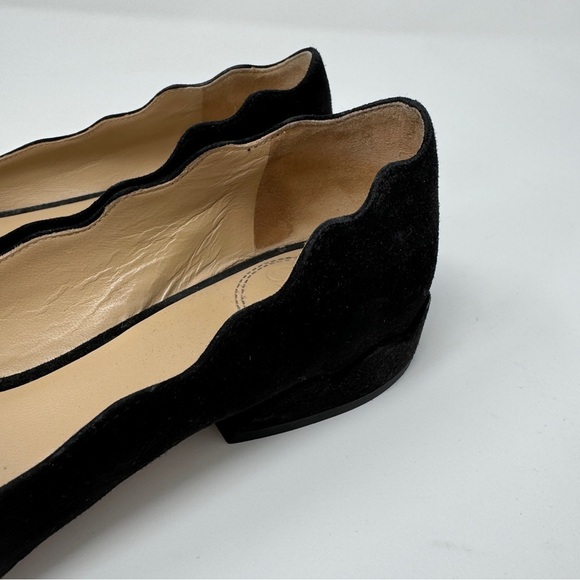 Chloe Block Heels Ballet Flats Ballerinas - Picture 9 of 16